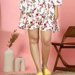 oomph! Women Floral Skorts Skirt-picture-42
