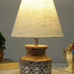 homesake Wooden Table Lamp with Shade-picture-47