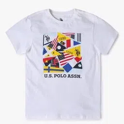 u.s. polo assn. Logo Print Crew-Neck T-Shirt-picture-47