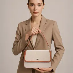 united colors of benetton Women Sling Bag with Detachable & Adjustable Strap image 1