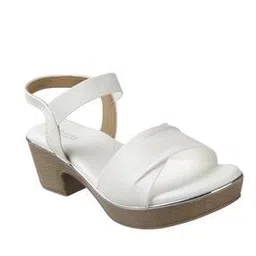 metro Women Slingback Chunky-Heeled Sandals-picture-10