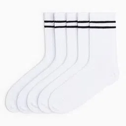 h&m Men Stripes Ankle-Length Socks-picture-26