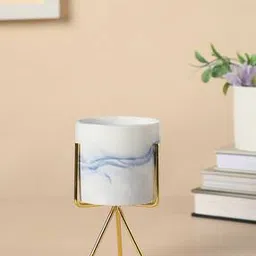 bonhomie Ceramic Planter with Three-Legged Stand-picture-44