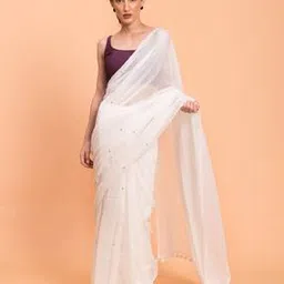 suta Embellished Cotton Saree with Tassels-picture-20