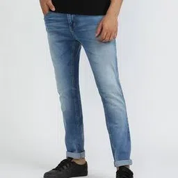 tommy hilfiger Men Lightly Washed Relaxed Fit Jeans-picture-12