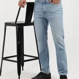 tommy hilfiger Men Lightly Washed Relaxed Fit Jeans-picture-17