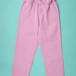 wotnot by azorte Girls Elasticated Waist Straight Fit Jeans-picture-10