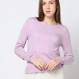fig Women Slim Fit Round-Neck Sweater-picture-28