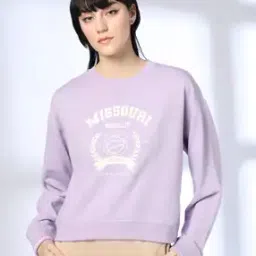 teamspirit Women Typographic Print Regular Fit Sweatshirt-picture-35