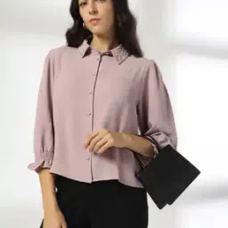 fig Women Embellished Relaxed Fit Shirt-picture-46