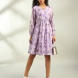 rio Women Floral Print Tiered Dress-picture-24