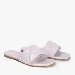 fyre rose Quilted Slip-On Sandals-picture-34