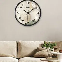 olive tree Leaf Print Round Wall Clock-picture-15