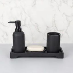umai Poly-Resin Soap Dispenser Set-picture-8