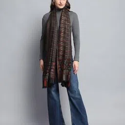 monte carlo Women Self-design Stole-picture-30