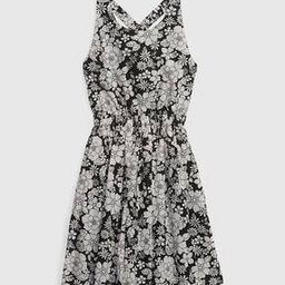 gap kids Floral Print Fit & Flare Dress-picture-4