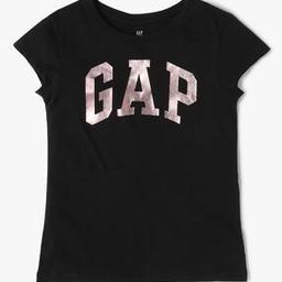 gap kids Round-Neck T-shirt with Metallic Arch Logo-picture-34