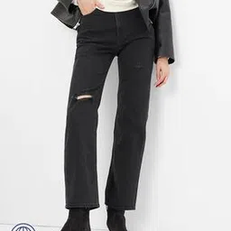 gap Women High-Rise Organic Cotton Loose Fit Jeans-picture-46