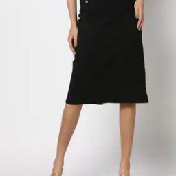 fig Women Relaxed Fit Pencil Skirt-picture-0