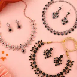 brado jewellery Women Necklace & Earrings Jewellery Set image 1