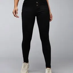 dolce crudo Women High-Rise Skinny Jeans with 5-Pocket Styling-picture-15