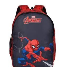 priority Boys Spider-Man Print School Backpack with Adjustable Straps-picture-47