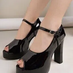 shoetopia Women Pumps with Patent Leather Upper-picture-33