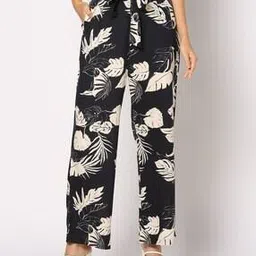 fig Women Printed Relaxed Fit Trousers-picture-36