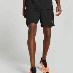 puma Men Logo Print Flat-Front Shorts-picture-47