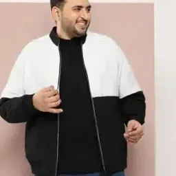 the fashion hub Men Regular Fit Colourblock Jacket-picture-30