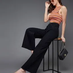 miss chase Women High-Rise Wide-Leg Jeans-picture-27