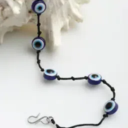 panash Evil Eye Beaded Thread Handcrafted Anklet-picture-28