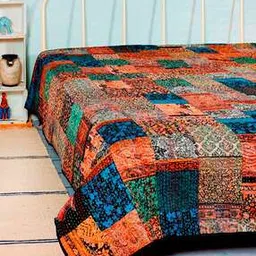 handicraft-palace 1000 TC Floral Print Silk Quilt-picture-42