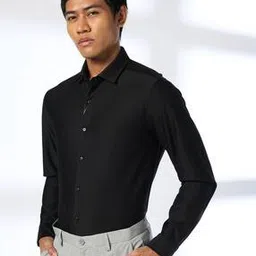 netplay Men Regular Fit Shirt with Spread Collar-picture-20