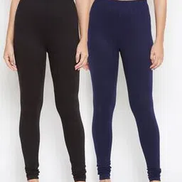 bitterlime Pack of 2 Leggings with Elasticated Waist-picture-12