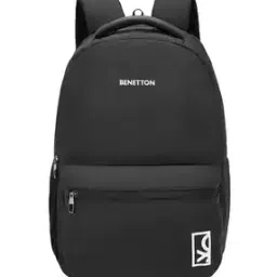 united colors of benetton Men 18" Everyday Backpack with Brand Applique-picture-22