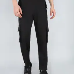 paralians Men Flat Front Straight Fit Cargo Pants-picture-16