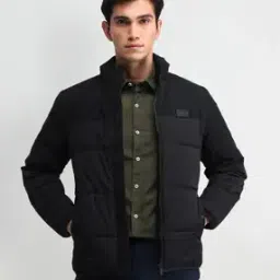 arrow newyork Men Quilted Regular Fit Bomber Jacket-picture-34