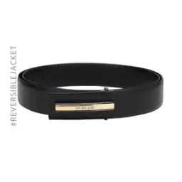 da milano Men Genuine Leather Reversible Slim Belt-picture-1