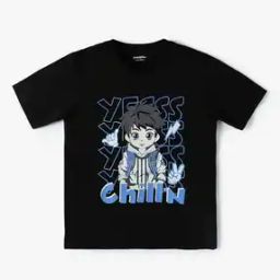 yousta Boys Graphic Print Regular Fit Round-Neck T-Shirt-picture-7