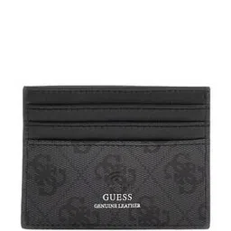 guess Logo Print Leather Card Holder-picture-28