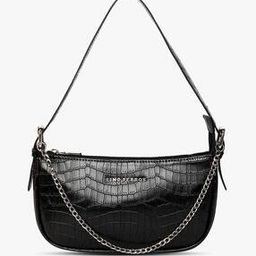 lino perros Reptillian Patterned Baguette Bag-picture-14