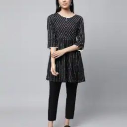 aurelia Embroidered Flared Kurti-picture-35