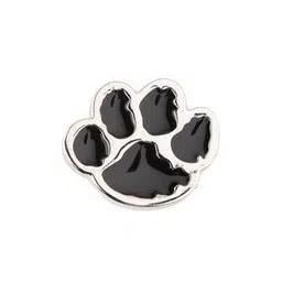 the tie hub Metallic Paw Print Lapel Pin-picture-39