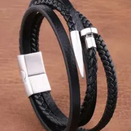 Men Leather Bracelet-image-8