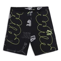 puma Graphic Print Regular Fit Flat-Front Shorts-picture-15