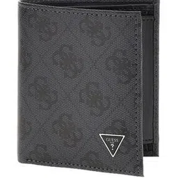 guess Logo Print Leather Bi-Fold Wallet-picture-29