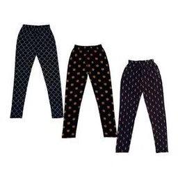 indiweaves Pack of 3 Floral Print Leggings-picture-20