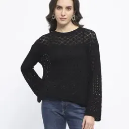 madame Women Self-design Pullover-picture-13