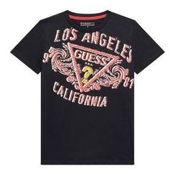 guess Boys Pure Cotton Printed T-Shirt-picture-27
